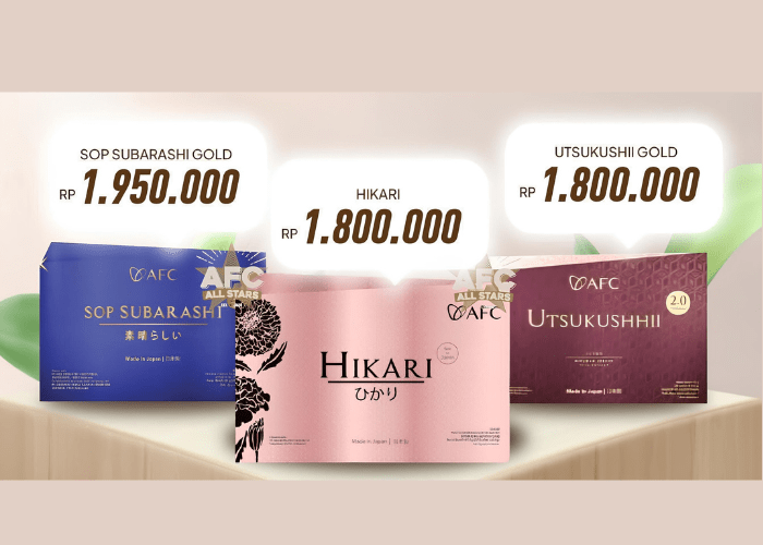 AFC Jepang: Suplemen Premium Berbasis Sains untuk Regenerasi Sel, Kecantikan, dan Fungsi Otak&nbsp;Optimal